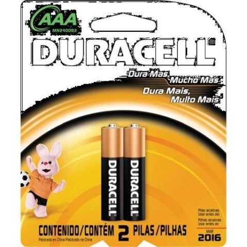 Pilha Duracell Aaa 2 Un