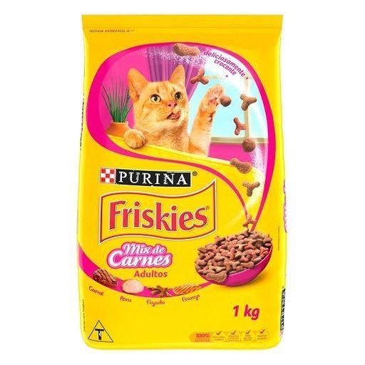 Racao Friskies 1kg Mix Carne