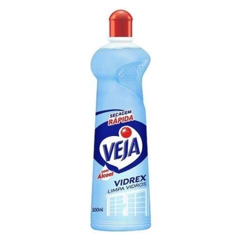 Limpa Vidros Vidrex C/ Alcool 500 Ml