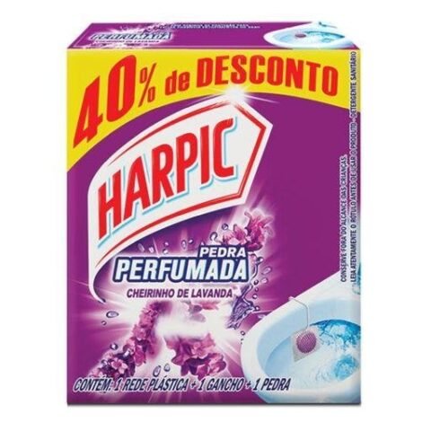 Pedra Sanitaria Harpic Lavanda 25g 40%Desconto