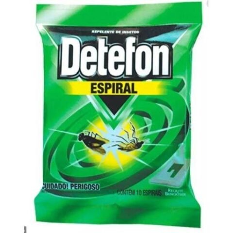 Repelente Detefon Aspiral Contra Mosquitos 10 Un