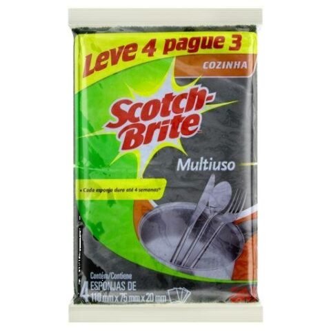 Esponja Scotch Brite C/4