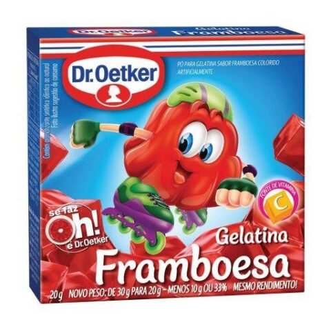Gelatina Dr Oetker Framboesa 20g
