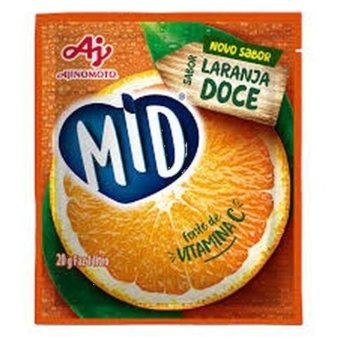 Refresco Mid Laranja Doce 20g