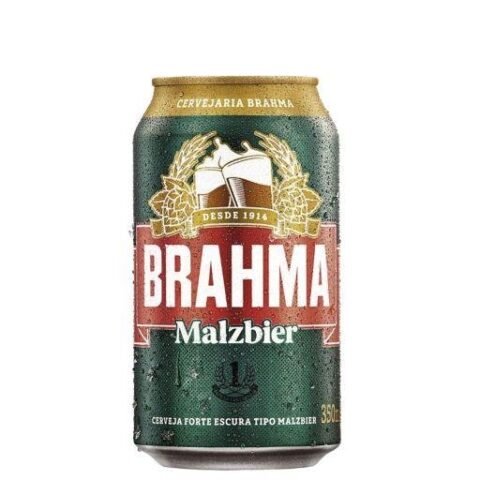 Cerveja Brahma Malzbier Lata 350 Ml