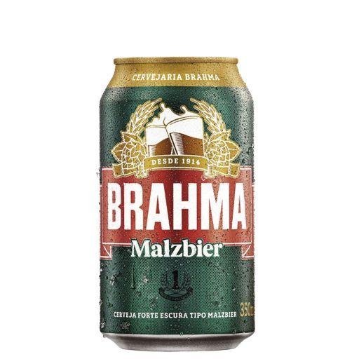 Cerveja Brahma Malzbier Lata 350 Ml