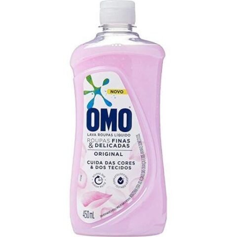 Lava Roupa Liquido Omo 450ml 450ml - Original Roupas Delicad