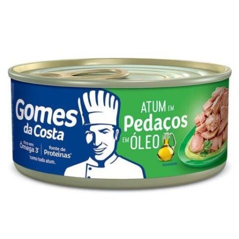 Atum Gomes Da Costa Em Pedacos Oleo 170 G