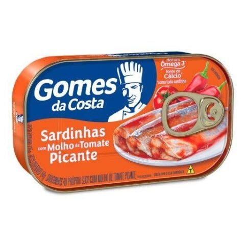 Sardinha Gomes Da Costa Molho Tomate Picante 125 G