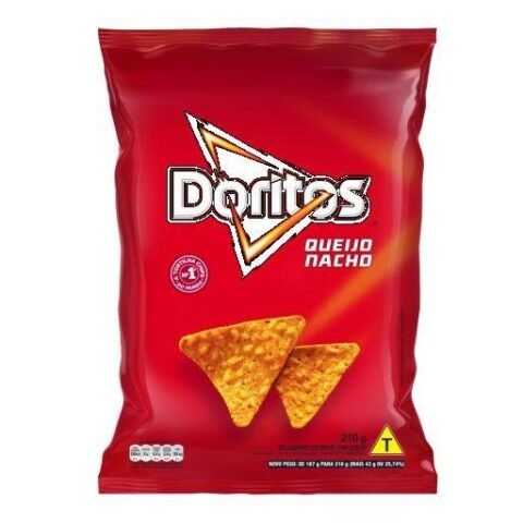 Elma Chips Doritos Queijo Nacho 210g
