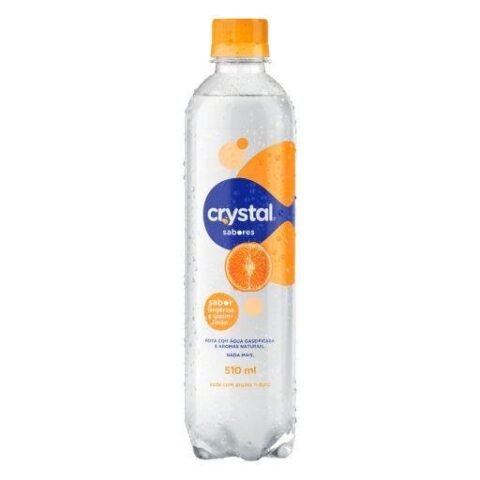 Agua Sparkling Crystal Tangerina E Capim Limao 510 Ml