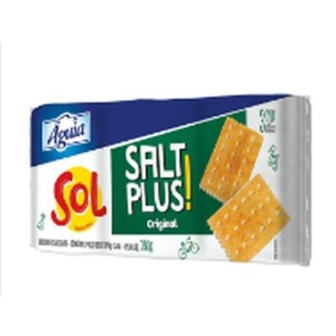 Biscoito Sol Salt Plus Original 360g