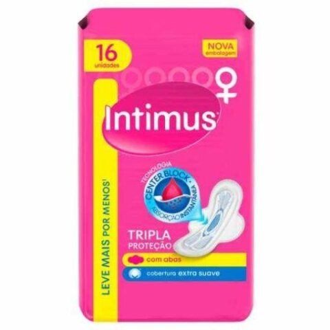 Absorvente Intimus Normal Suave C Abas Lv 16 Pg 14