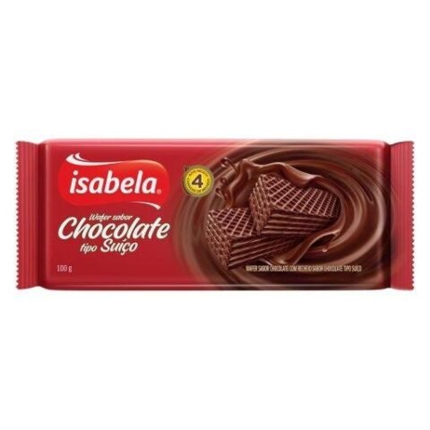 Wafer Isabela 100g Chocolate Suico