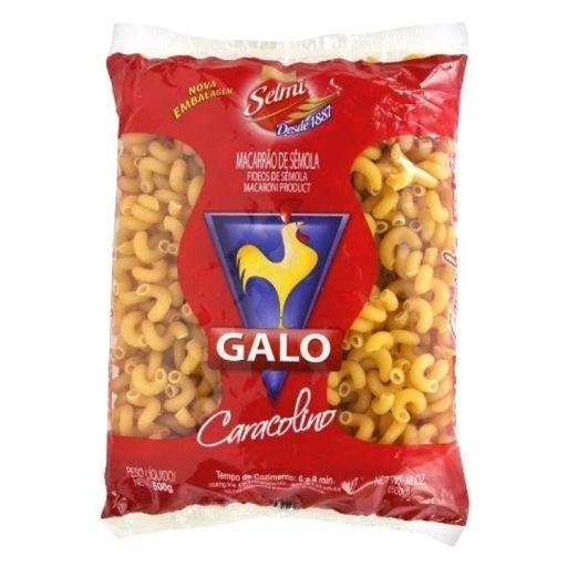 Macarrao Galo Semola Caracolina 500g