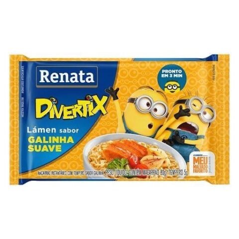 Macarrao Instantaneo Renata Descolados Galinha Suave 85 G
