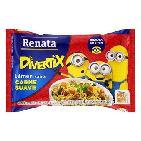 Macarrao Instantaneo Renata Descolados Carne Suave 85 G