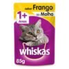 Racao Whiskas Sache Adulto Frango Molho 85g