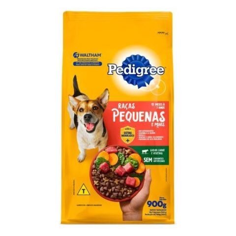 Racao Caes Pedigree Pequenas Carne Vegetais 900 G