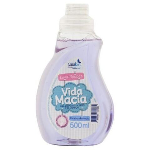 Lava Roupa Vida Macia Roupinhas De Bebe 500 Ml