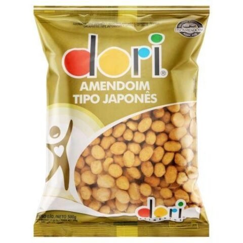 Amendoim Dori Salgado Tipo Japones 500 G