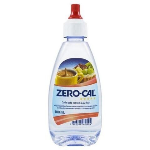 Adocante Zero Cal Liquido 100 Ml