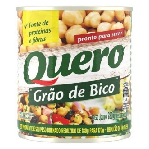 Grao De Bico Quero Lata 170g