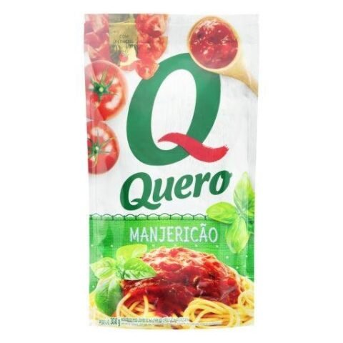 Molho De Tomate Quero Sache 300g Manjerica