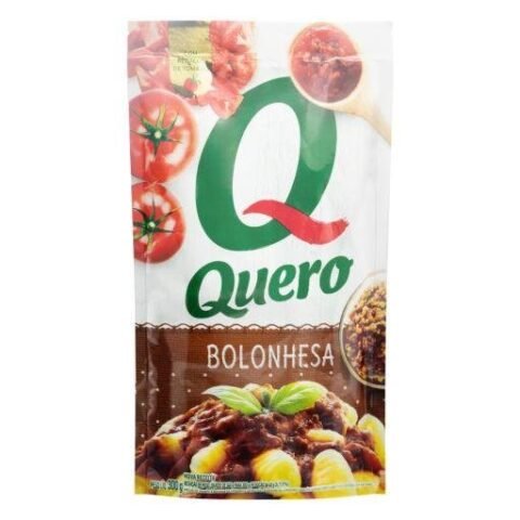 Molho De Tomate Quero Sache 300g Bolonhesa