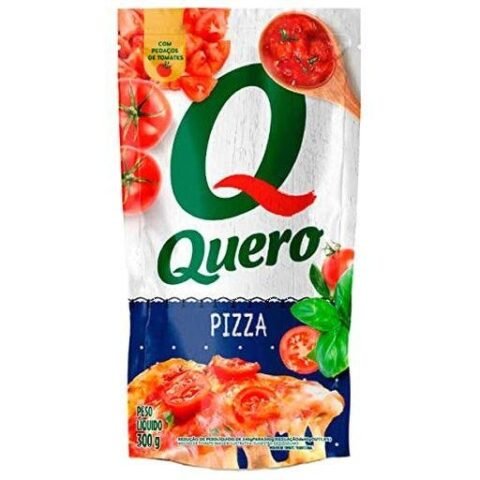 Molho De Tomate Quero Sache 300g Pizza