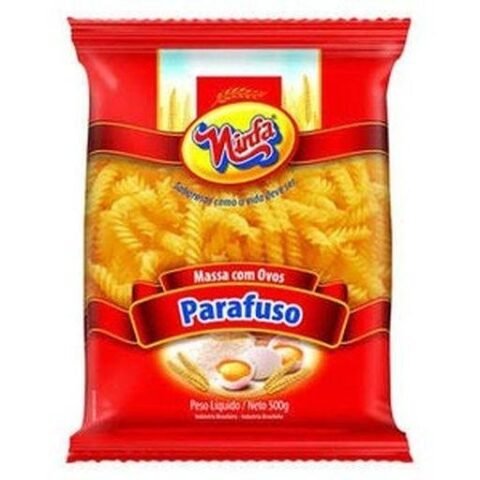 Macarrao Ninfa C Ovos Parafuso 500g
