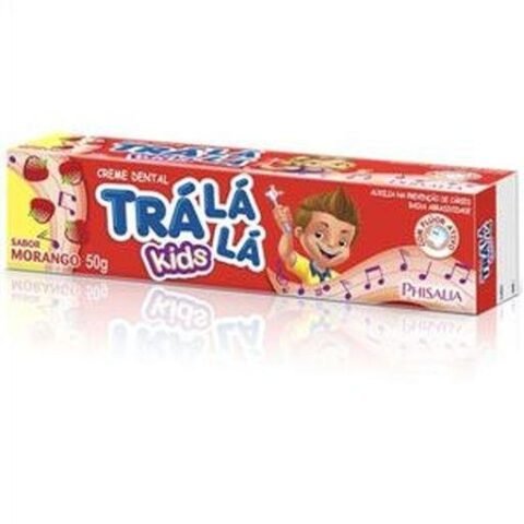 Creme Dental Tra La La Morango 50 G