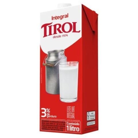 Leite Tirol Integral 1l