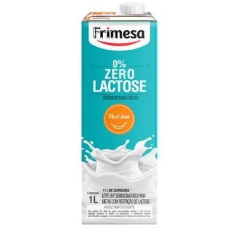 Leite Frimesa Zero Lactose Semidesnatado 1l
