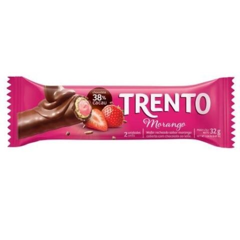 Chocolate Trento Morango 32g